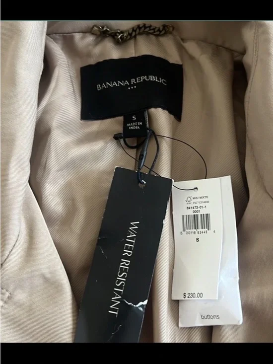 Banana Republic Classic Trench Coat - Picture 4 of 5